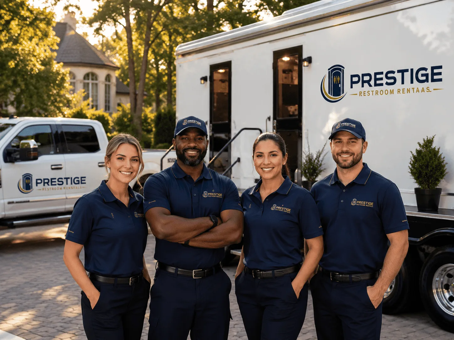 Trusted Luxury Portable Restrooms company in Crescent City, IL